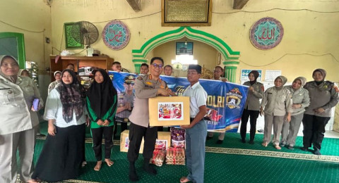Sambut Hari Jadi ke-75 Humas Polri, Bidhumas Polda Jambi Gelar Bakti Sosial di Panti Asuhan Ainul Yaqin